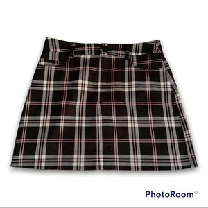PLAID FOREVER 21 MINI SKIRT